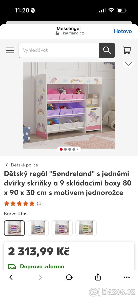 Regál na hračky - 3