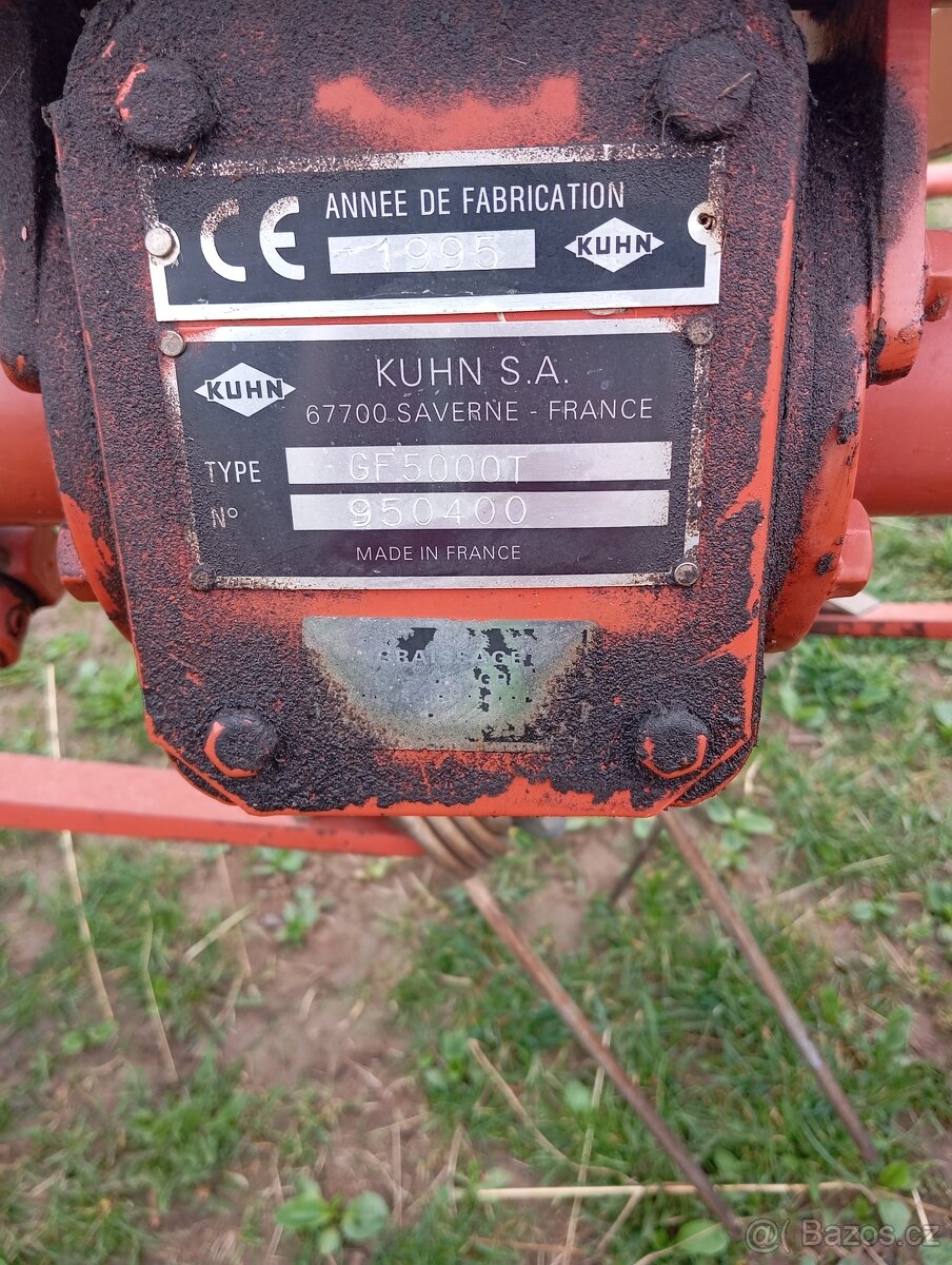 Obraceč sena Kuhn - 3