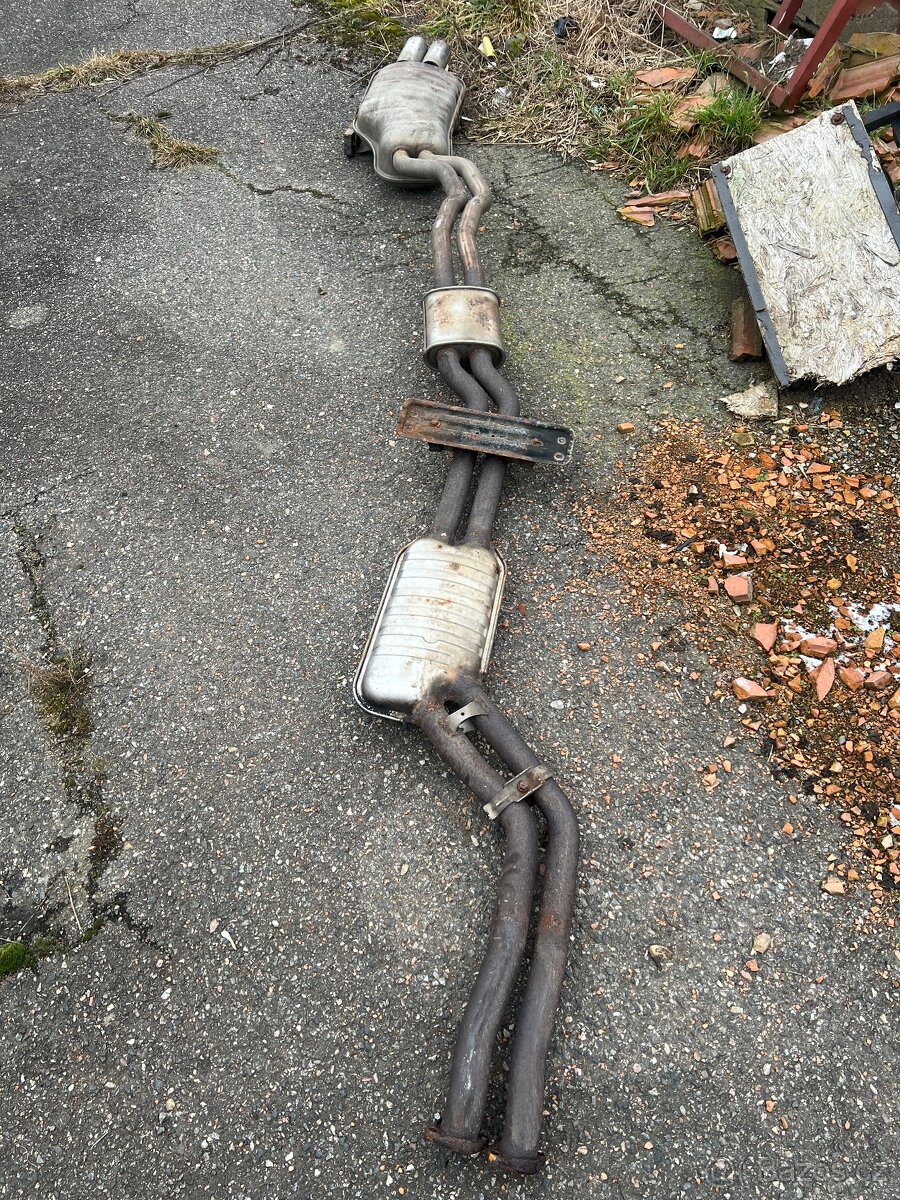 Bmw e46 325ci m54b25 originál výfuk - 3