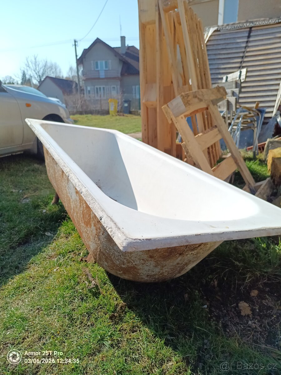 Stará litinová vana - 3