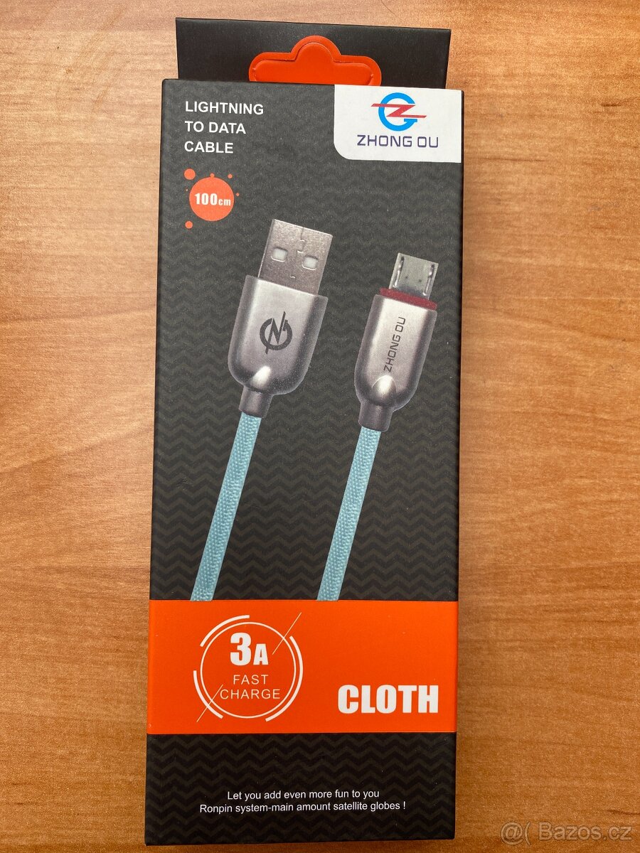 USB-C a USB-micro kabely - 3