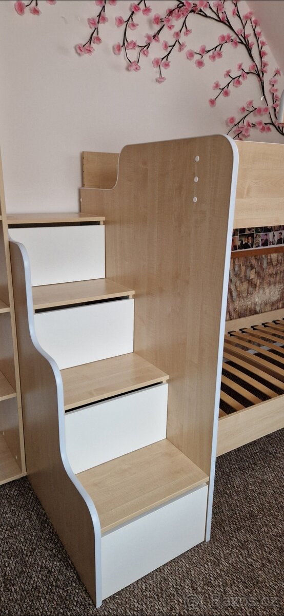 Patrové postele se schody - 3