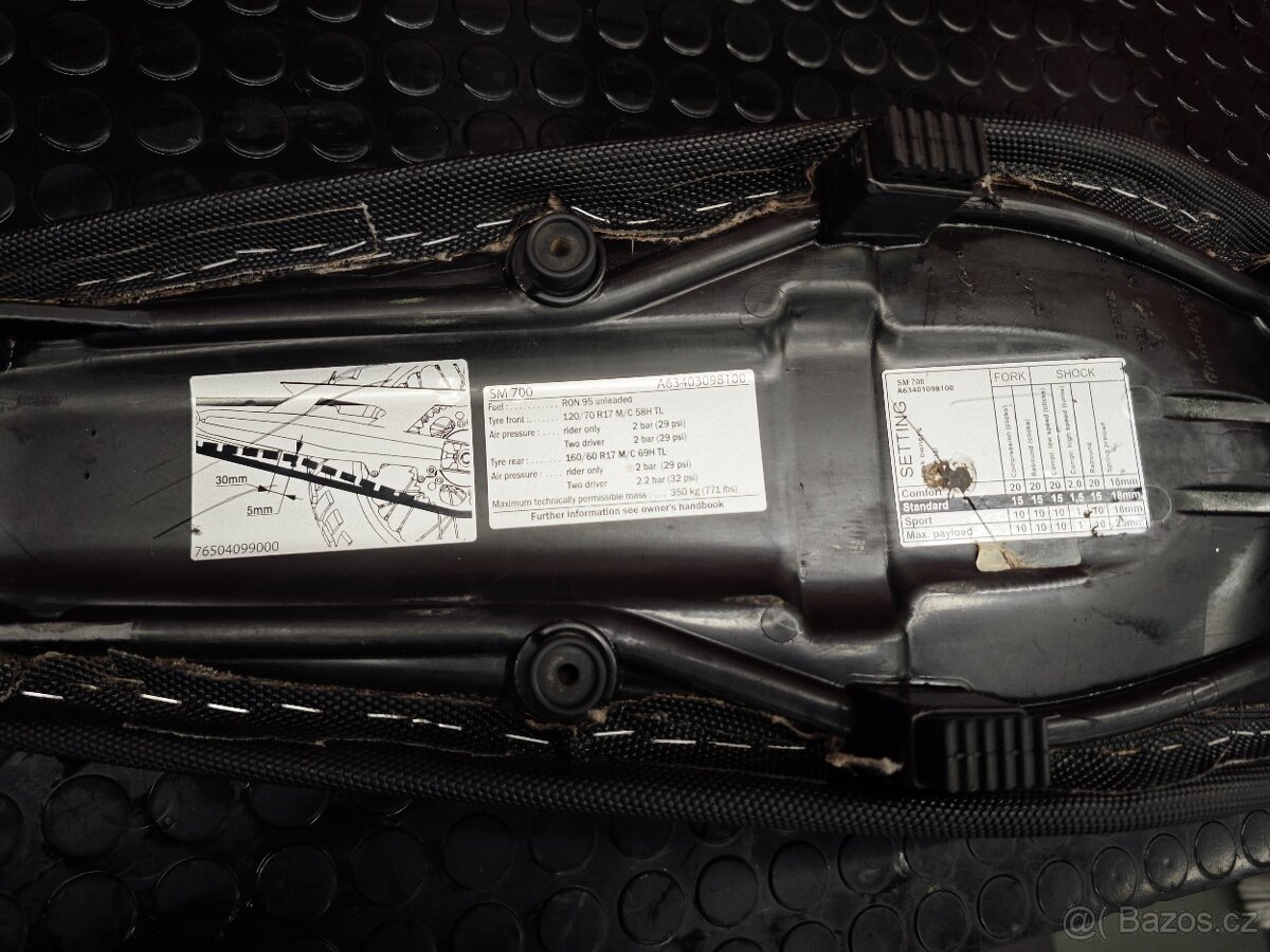 Sedlo GasGas 700 ES/SM – originál - 3