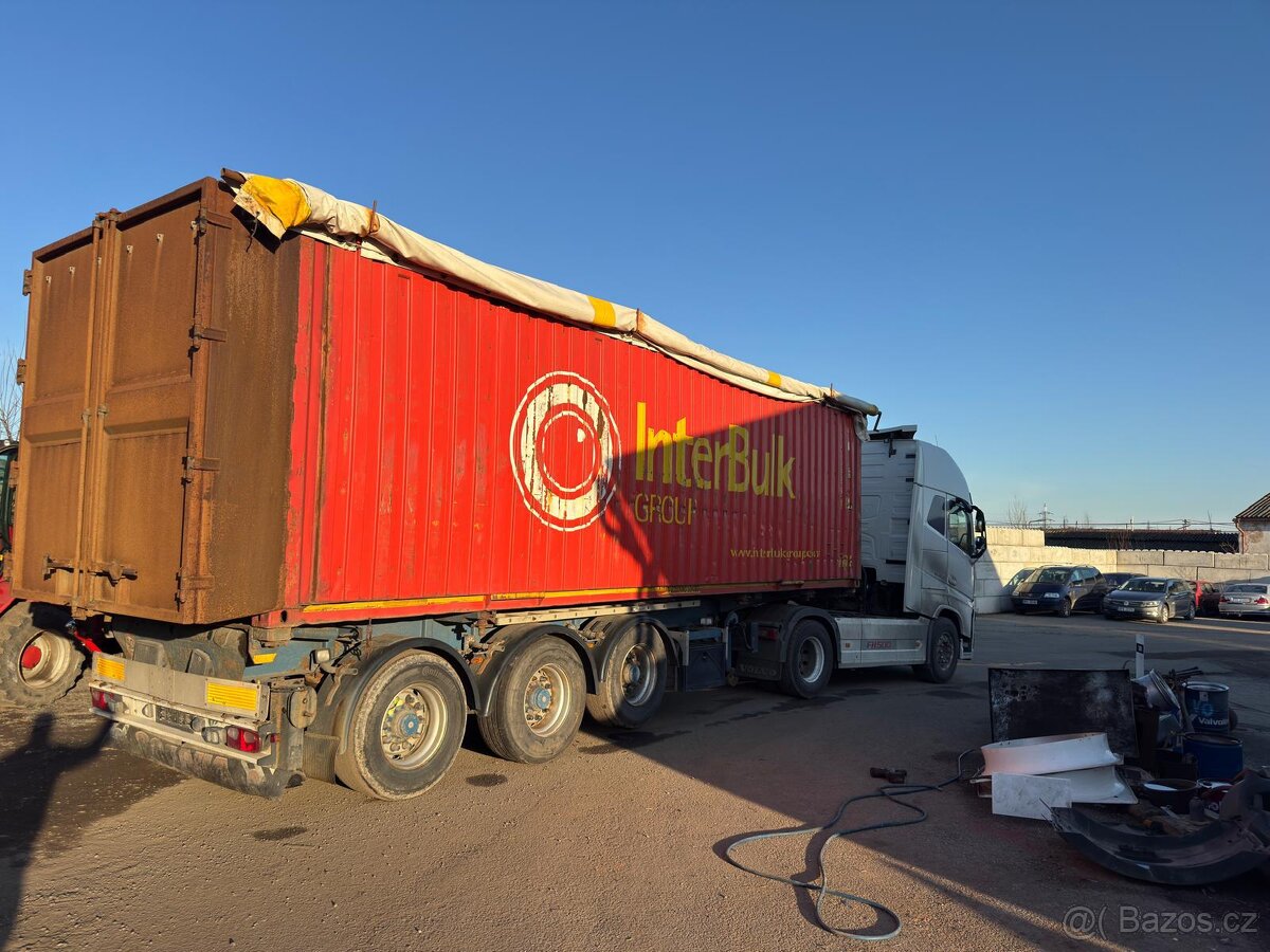 Sklápěcí kontejnerové šasi, sklápěcí návěs - 3
