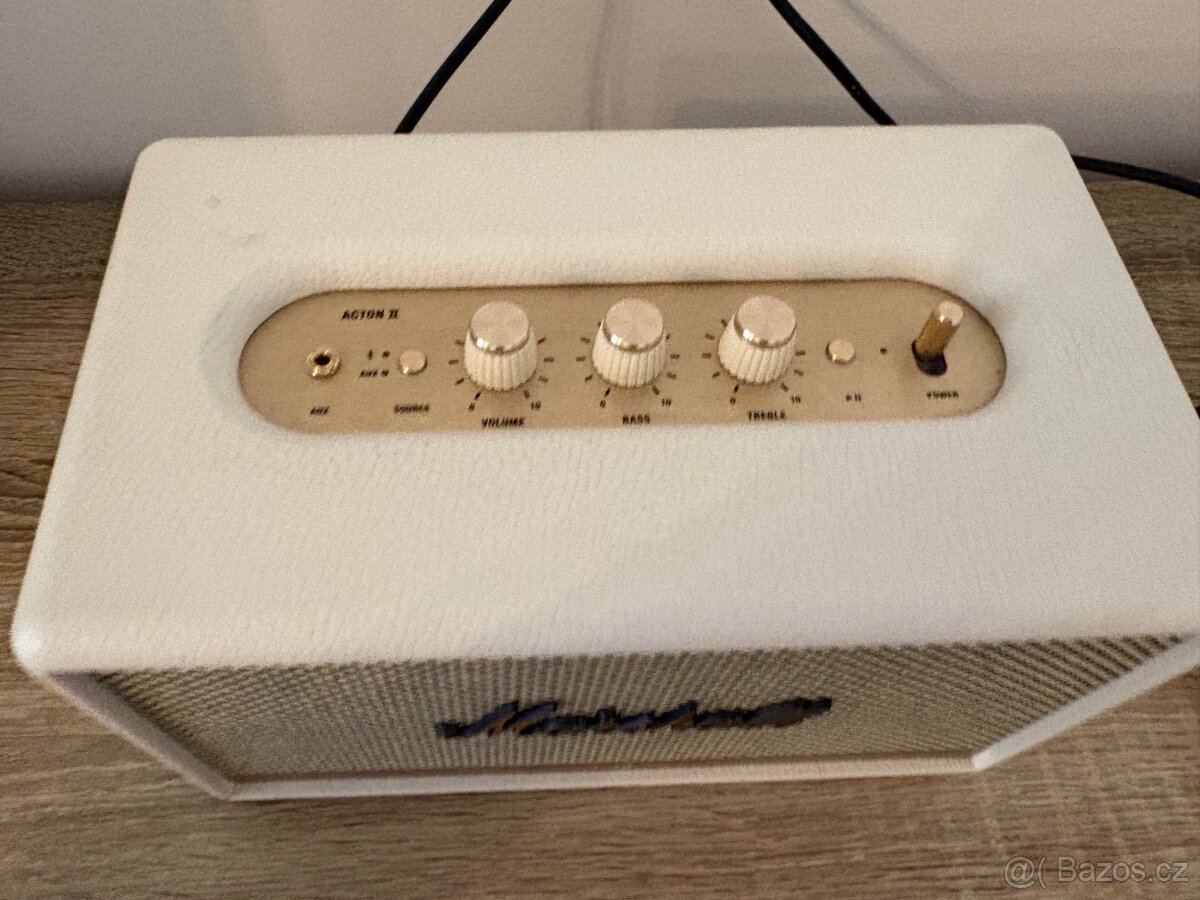Reproduktor Marshall II krémový - 3