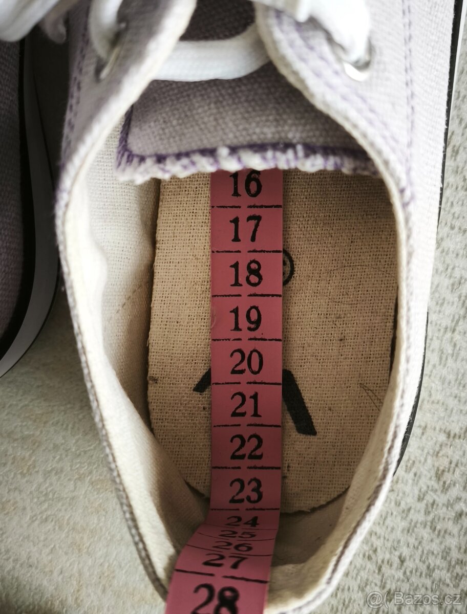 Dívčí plátěné tenisky, vel. 36 - 3