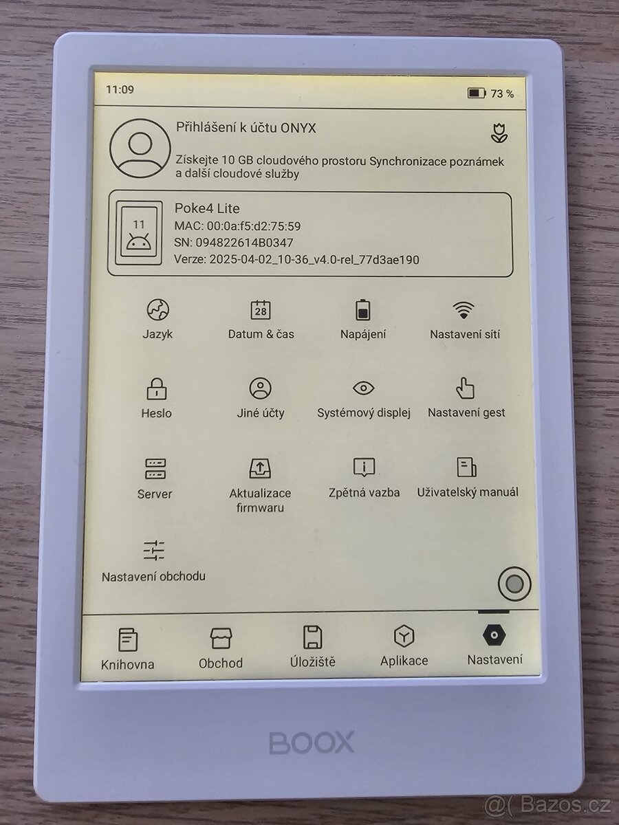Onyx Boox Poke4 Lite – čtečka knih s Androidem 11 - 3