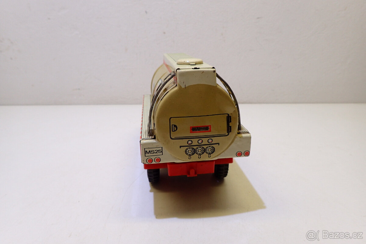 Cisterna s poklopem -na setrvačník - staré Hračky - 3