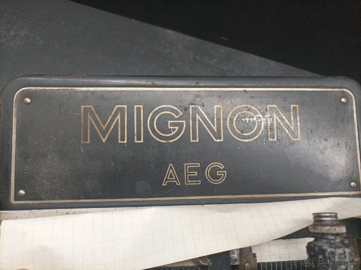 Starožitný psací stroj - 3