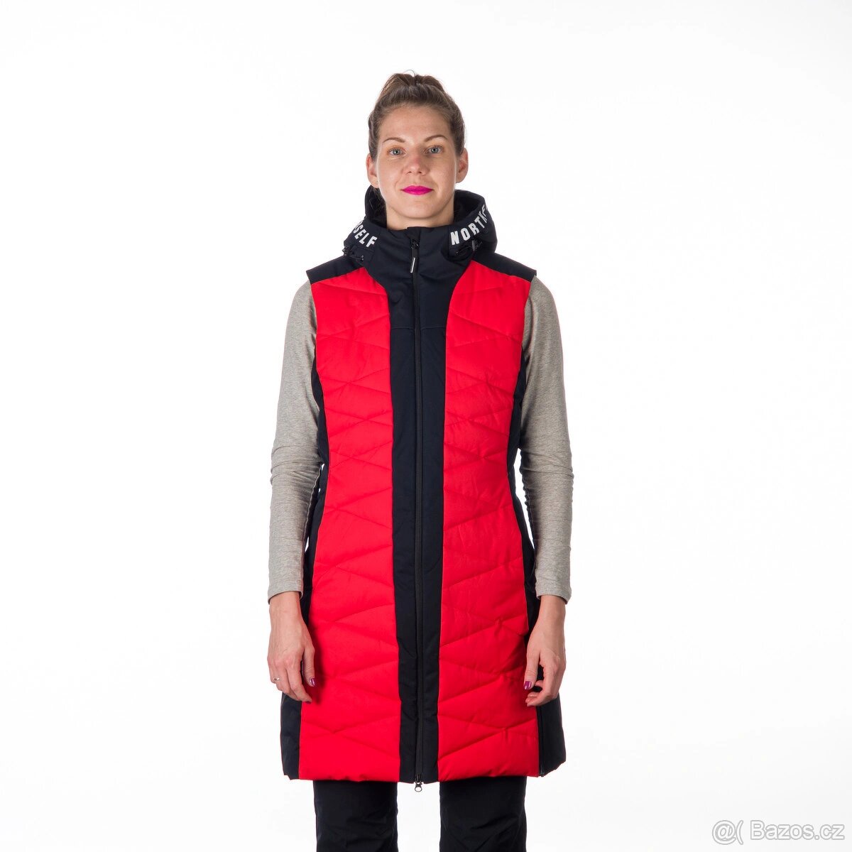 Nová zimní červeno-černá vesta NORTHFINDER (M), PC 2400,- - 3
