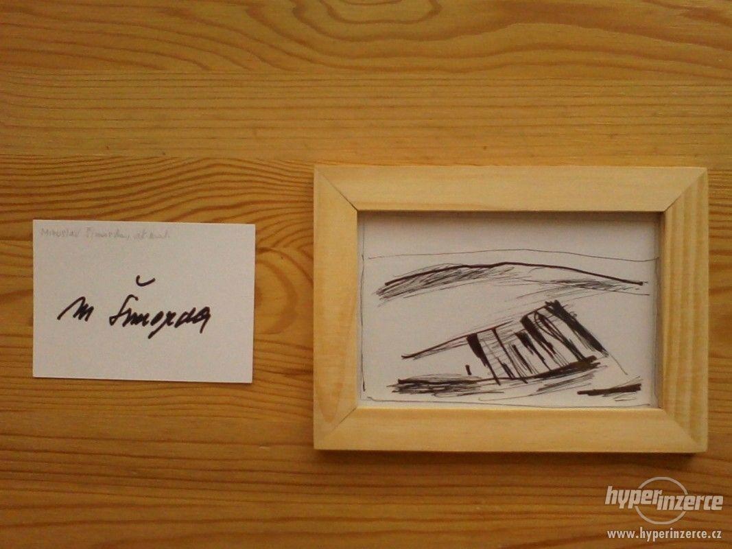 Vlastnoruční originál kresby s podpisy / autogramy signatury - 3