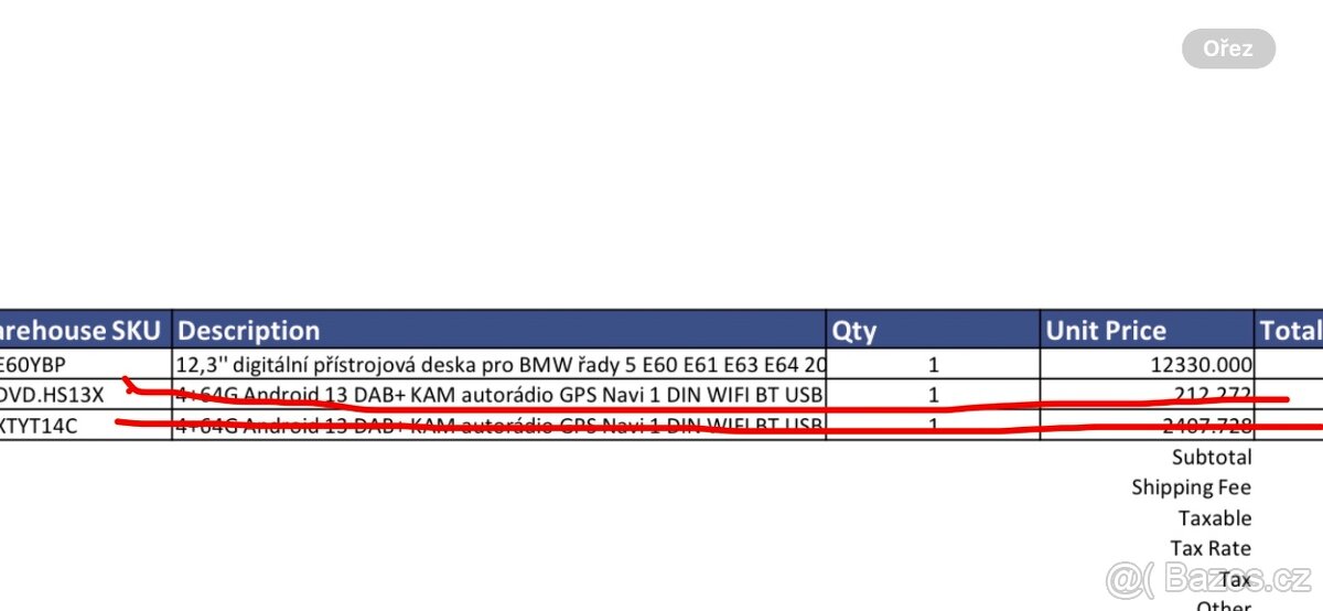 Digitální budíky BMW E60 - 3