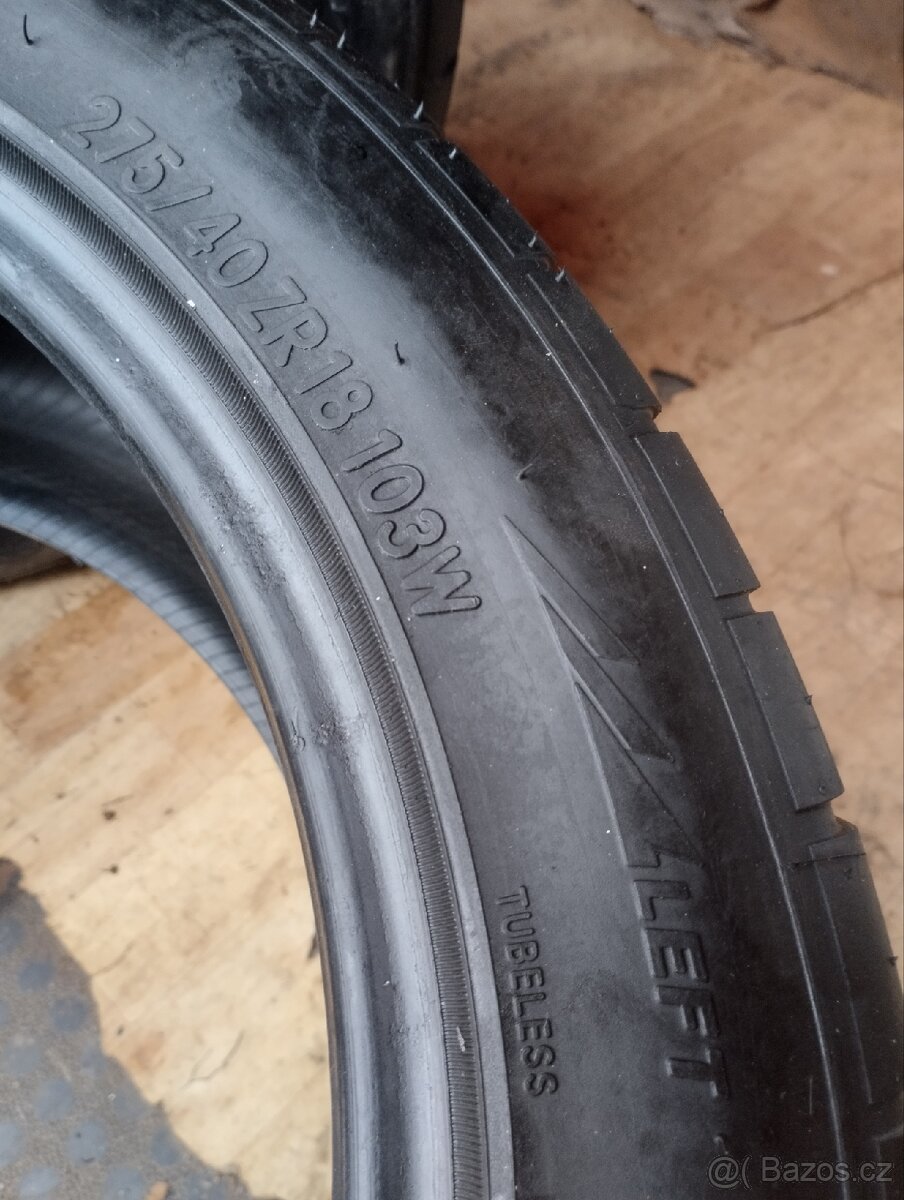 Pneu 275/40 r18 - 3