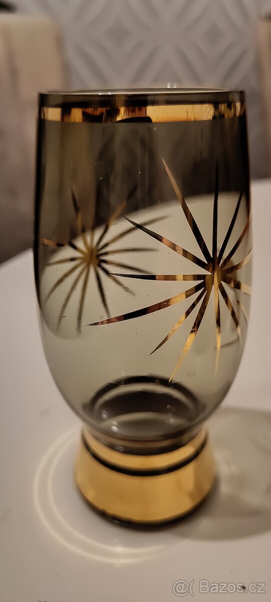 Nádherné skleničky , novoborske sklo - 3