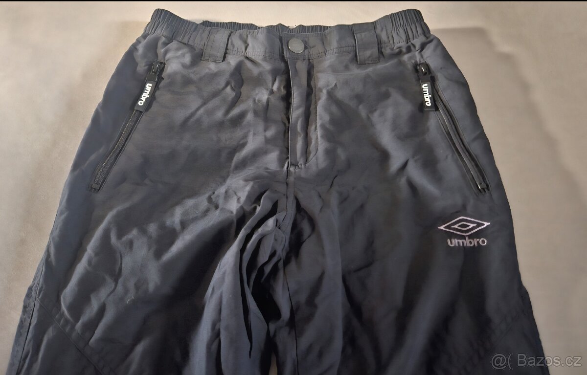Pánské sportovní zateplené kalhoty Umbro vel S - 3