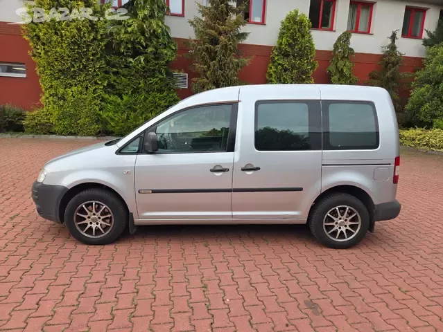 VW Caddy 1.9TDI 77kW 2009,tažné,bez koroze,serviska - 3