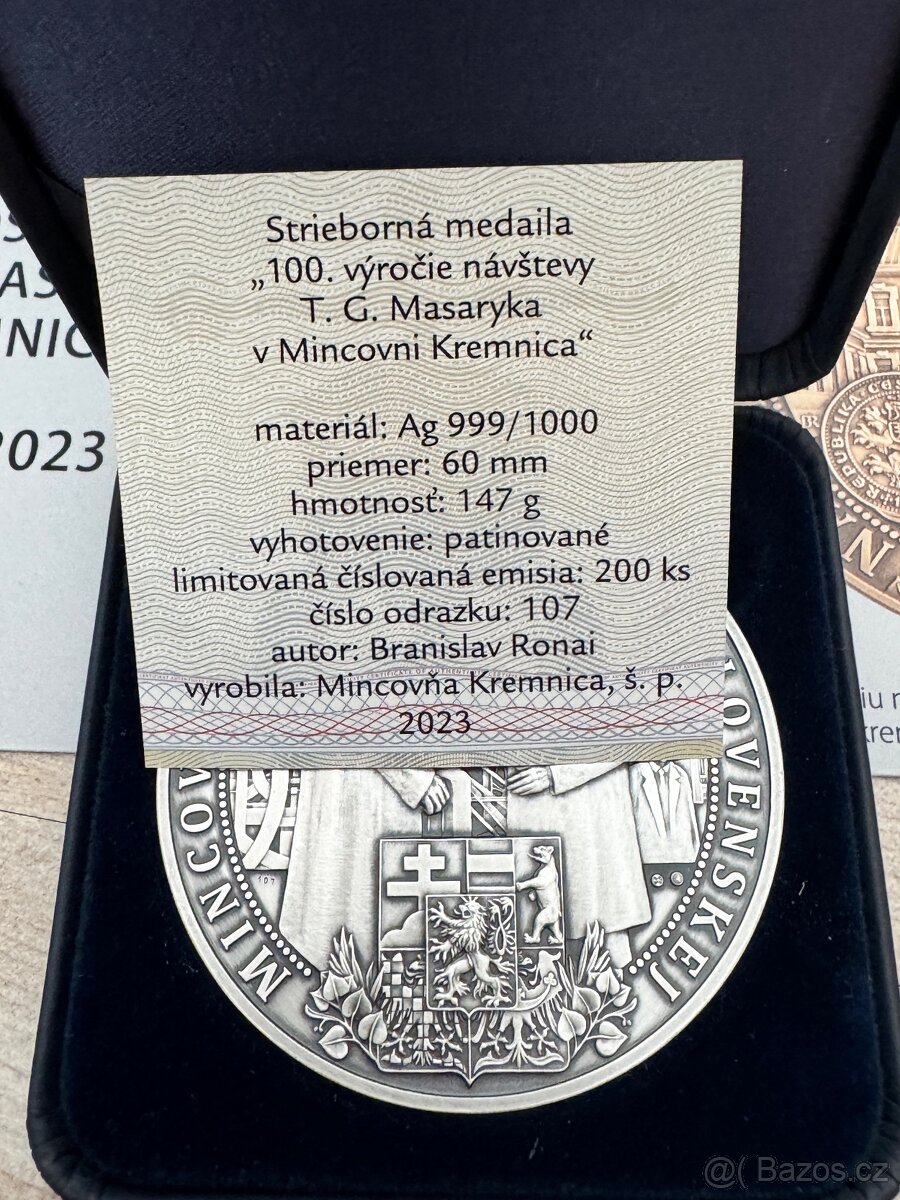 Návšteva Masaryka v Mincovni Kremnica - 3