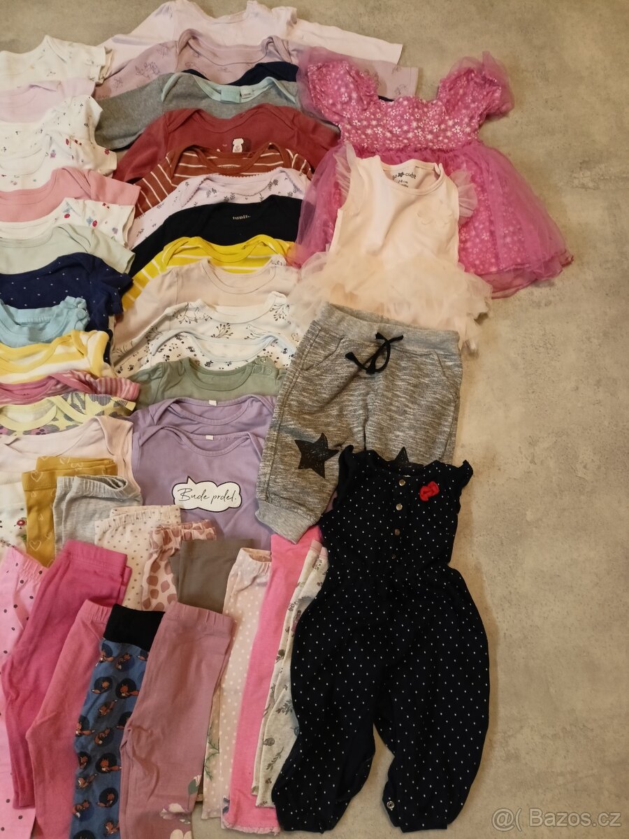 Balík oblečení holka 68/74 - 3