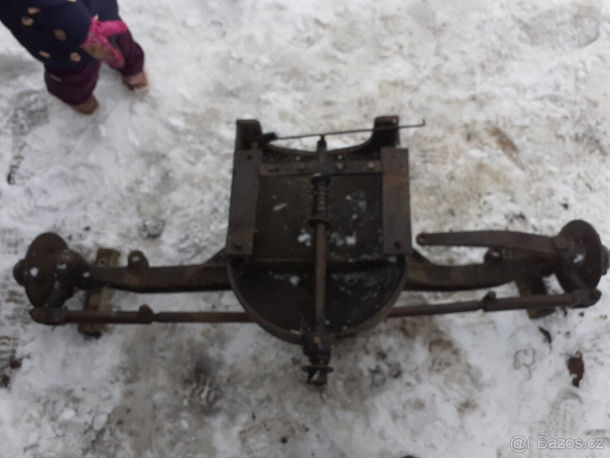 Prodám přední nápravu a díly Zetor 15 - 3