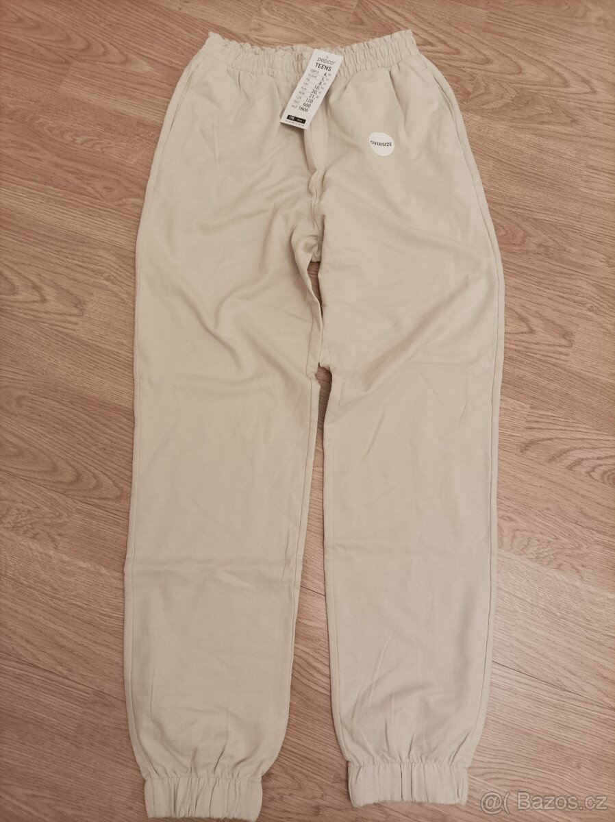 Dívčí béžové tepláky PEPCO vel.170 - 3