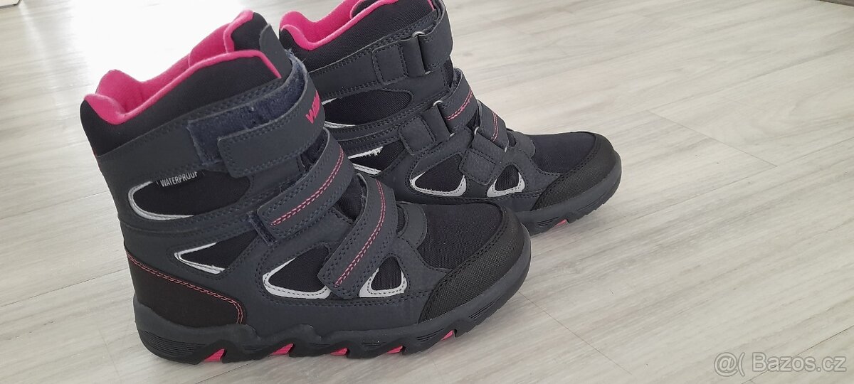 dívčí zimní boty, sněhule vel. 34 - 3