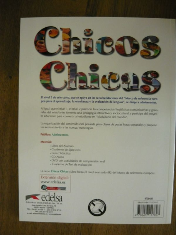 Učebnice CHICOS CHICAS nivel 2 - 3