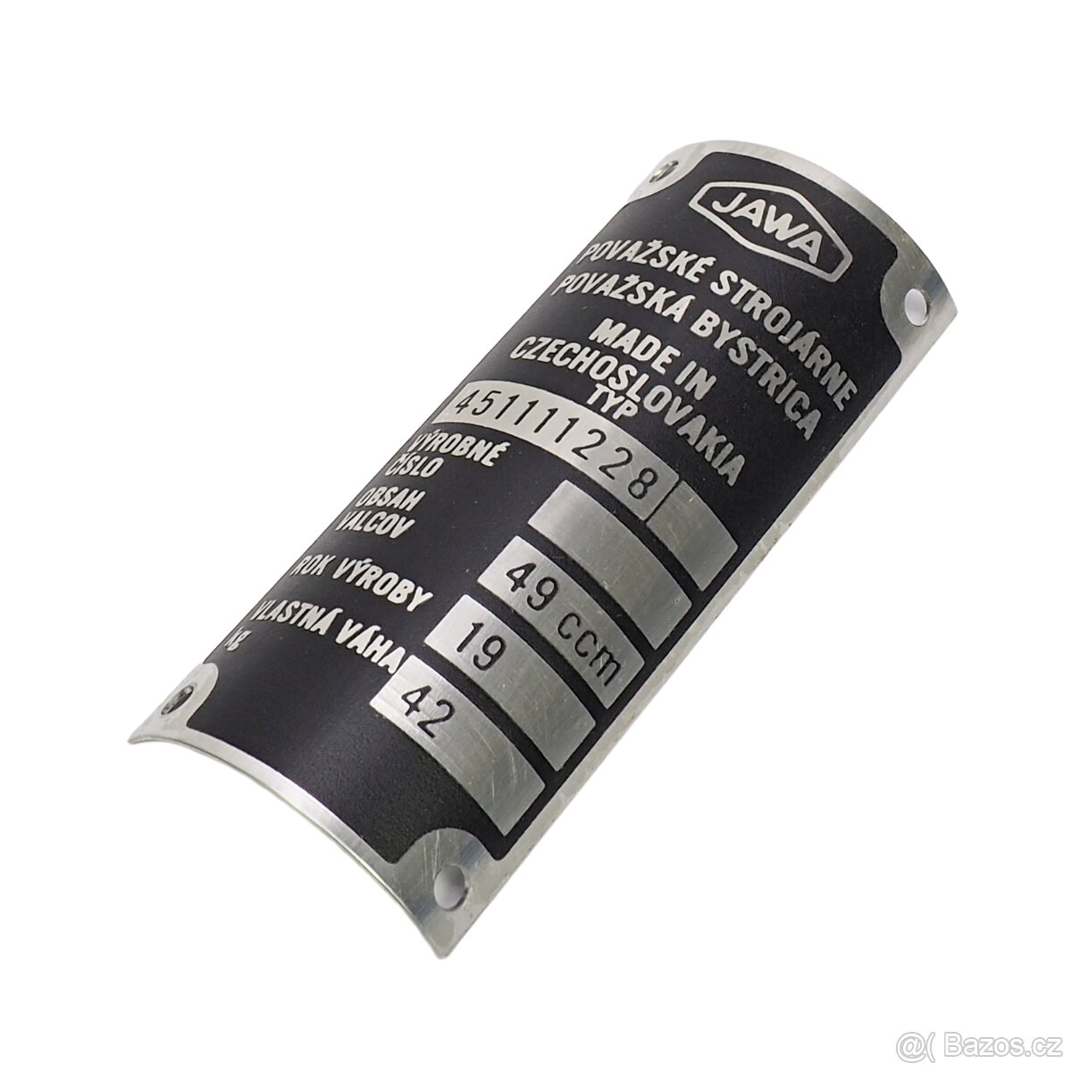 Nový originální štítek Babetta 228 - 3