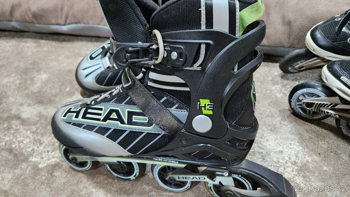Prodám Inline brusle značkové HEAD H3. - 3