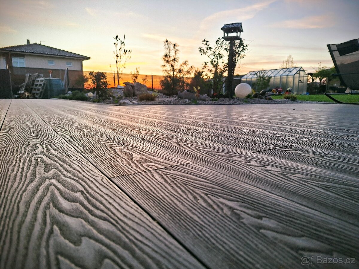 WPC terasová prkna PREMIUM embosovaná - 3