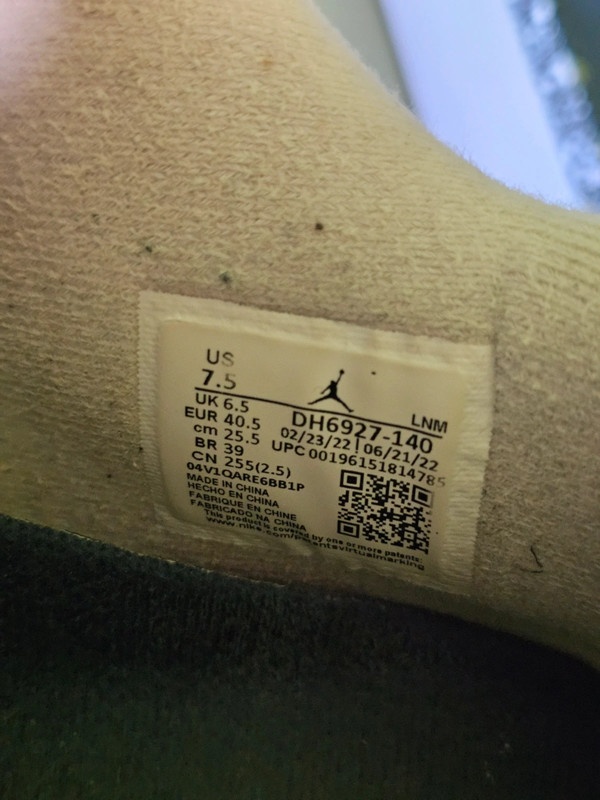 Jordan 4 Retro White Midnight Navy 40.5 - 3