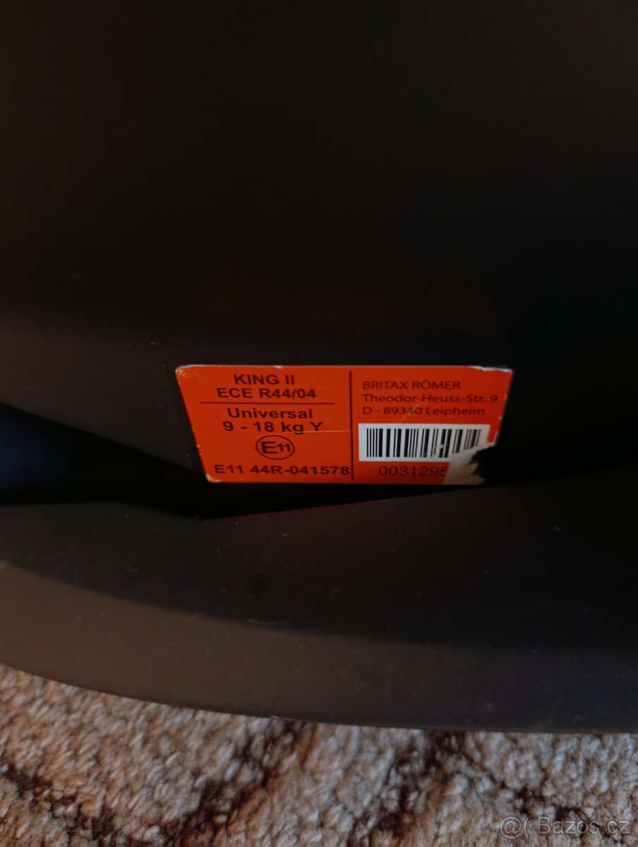 Autosedačka Britax römer - 3