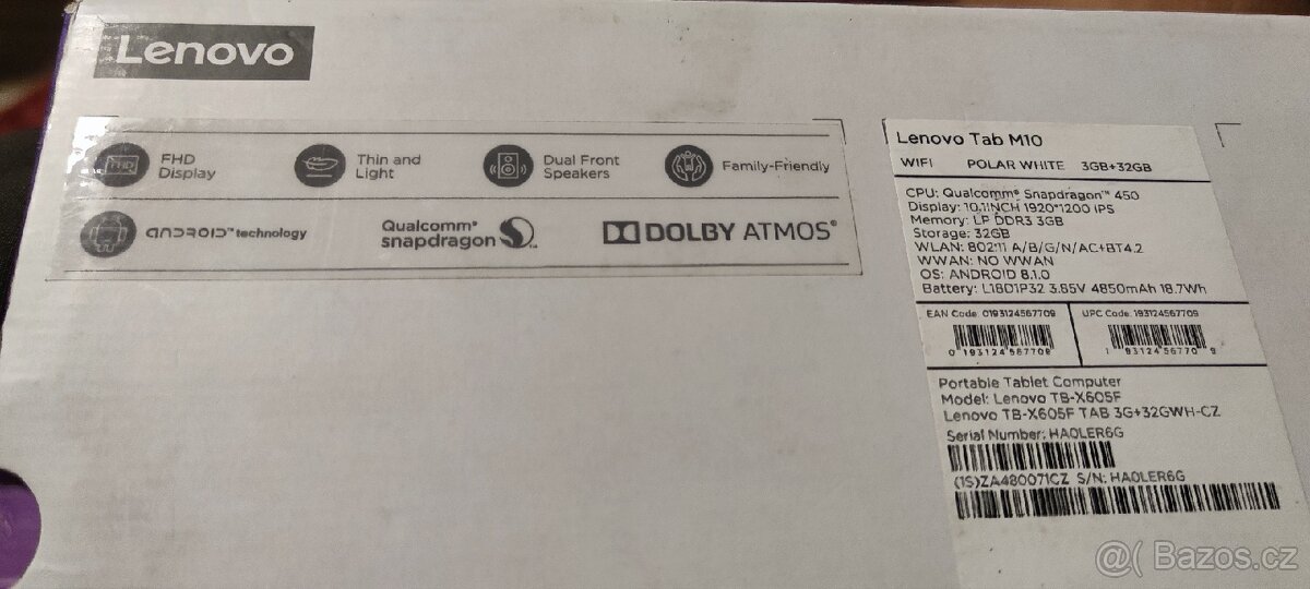 Tablet Lenovo M10 - x605f - 3