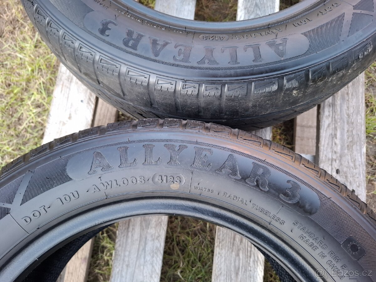 2x Celoroční pneu 185/60/14 - 3