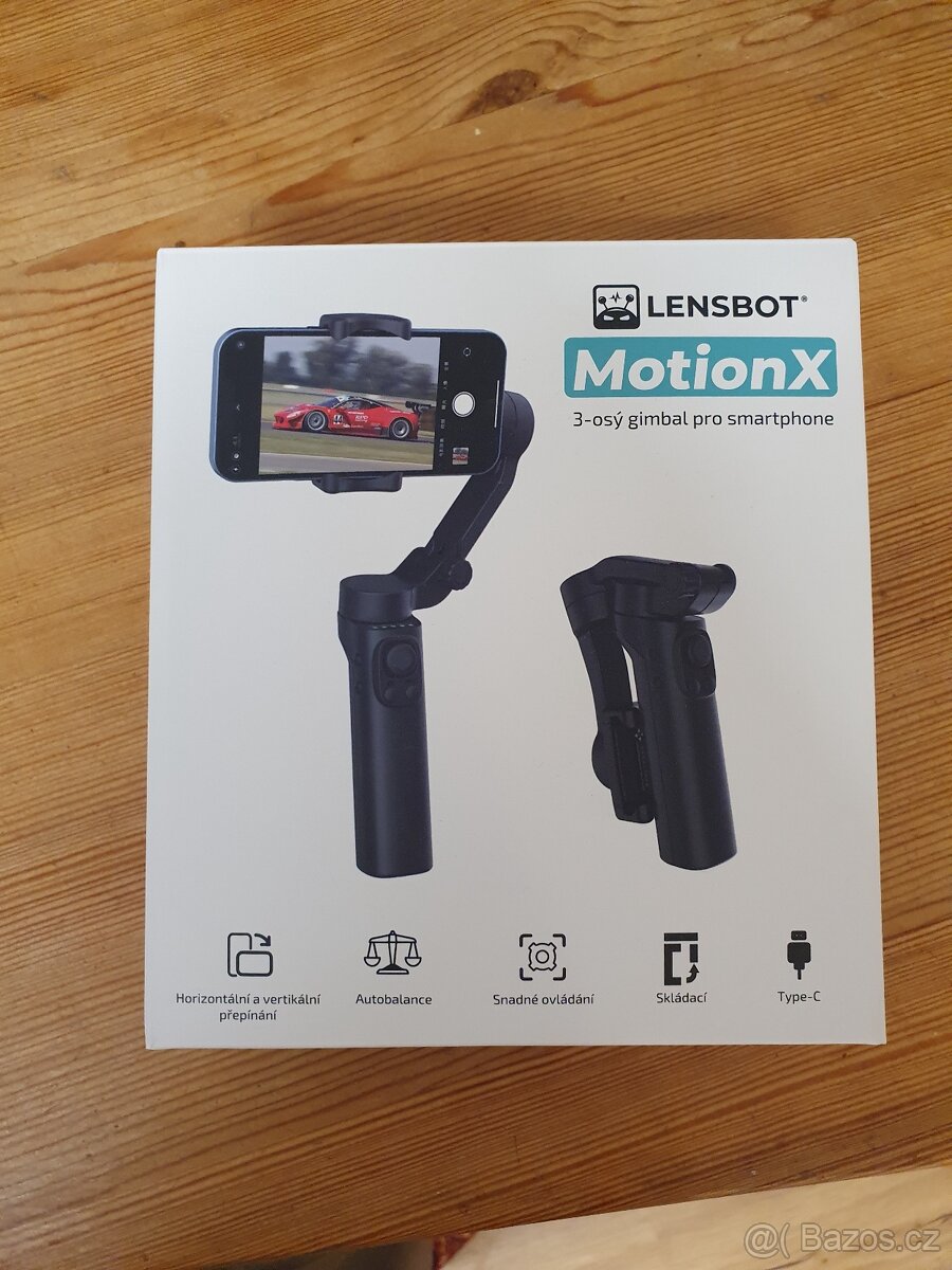 3-osý gimbal pro smartphone Lensbot MotionX - 3