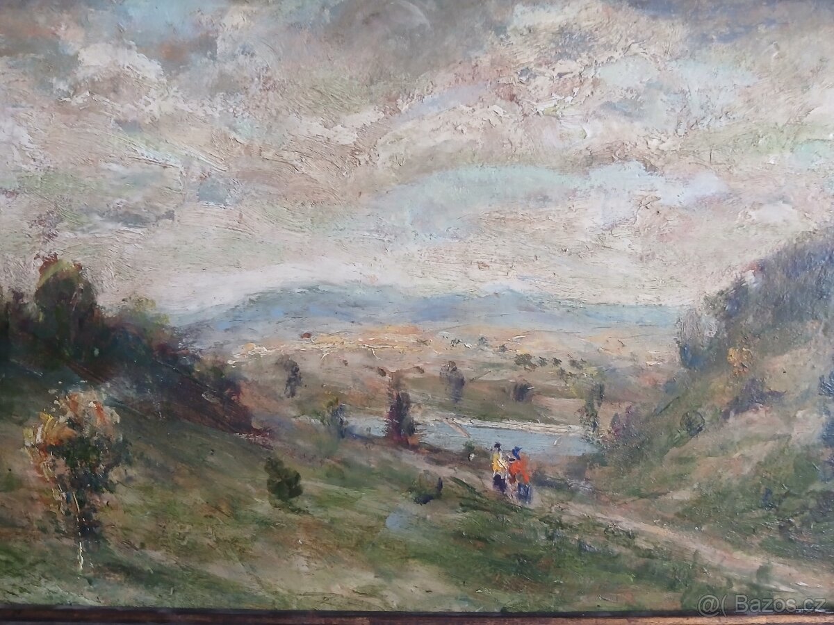 Krajina - Obraz - Olejomalba - 3