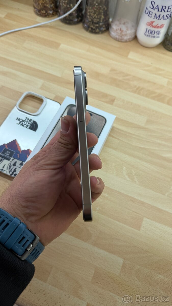 Iphone 15 Pro MAX 512GB - Natural Titanium / Přírodný Titan - 3
