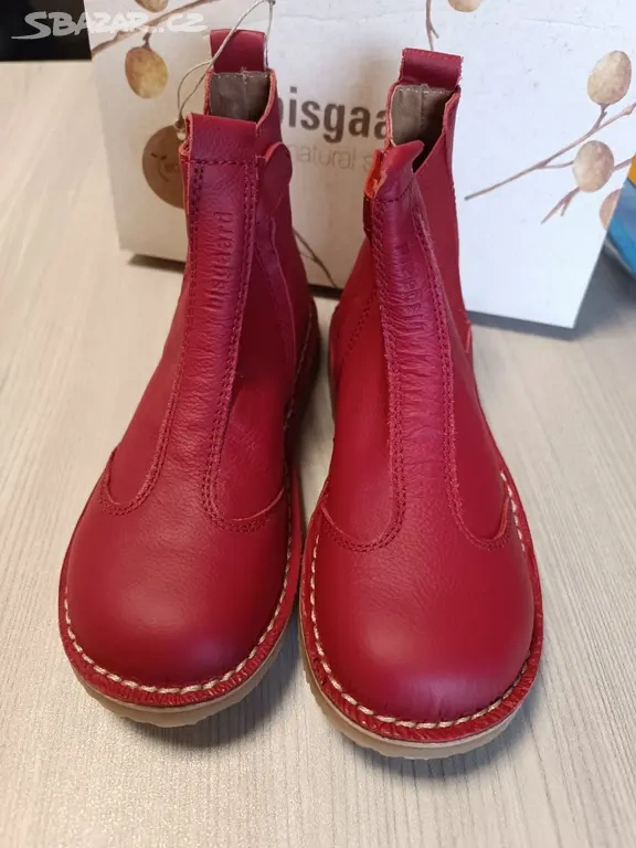 Nove dětské kožené boty Bisgaard, vel. 33 - 3
