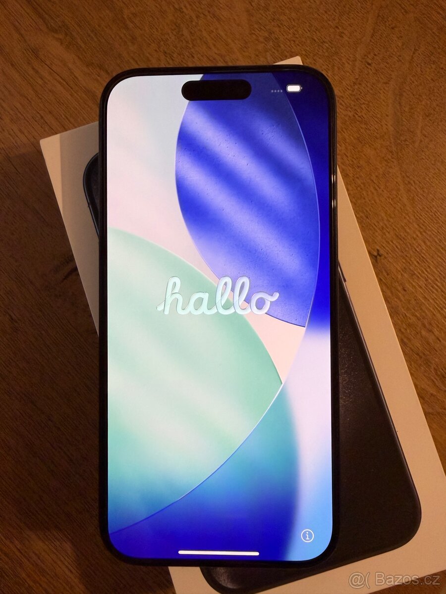Iphone 15 Pro 128GB Blue Titanium TOP STAV - 3