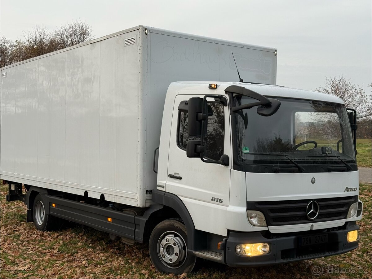 Mercedes-Benz Atego 816 skříň s hydraulickým čelem - 3