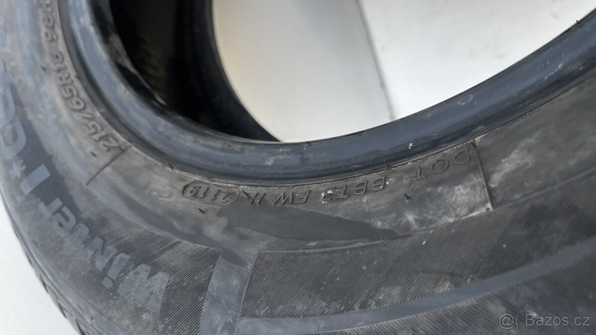 2x - zimní pneu - 215/65 R16 98H - HANKOOK - 6mm - 3