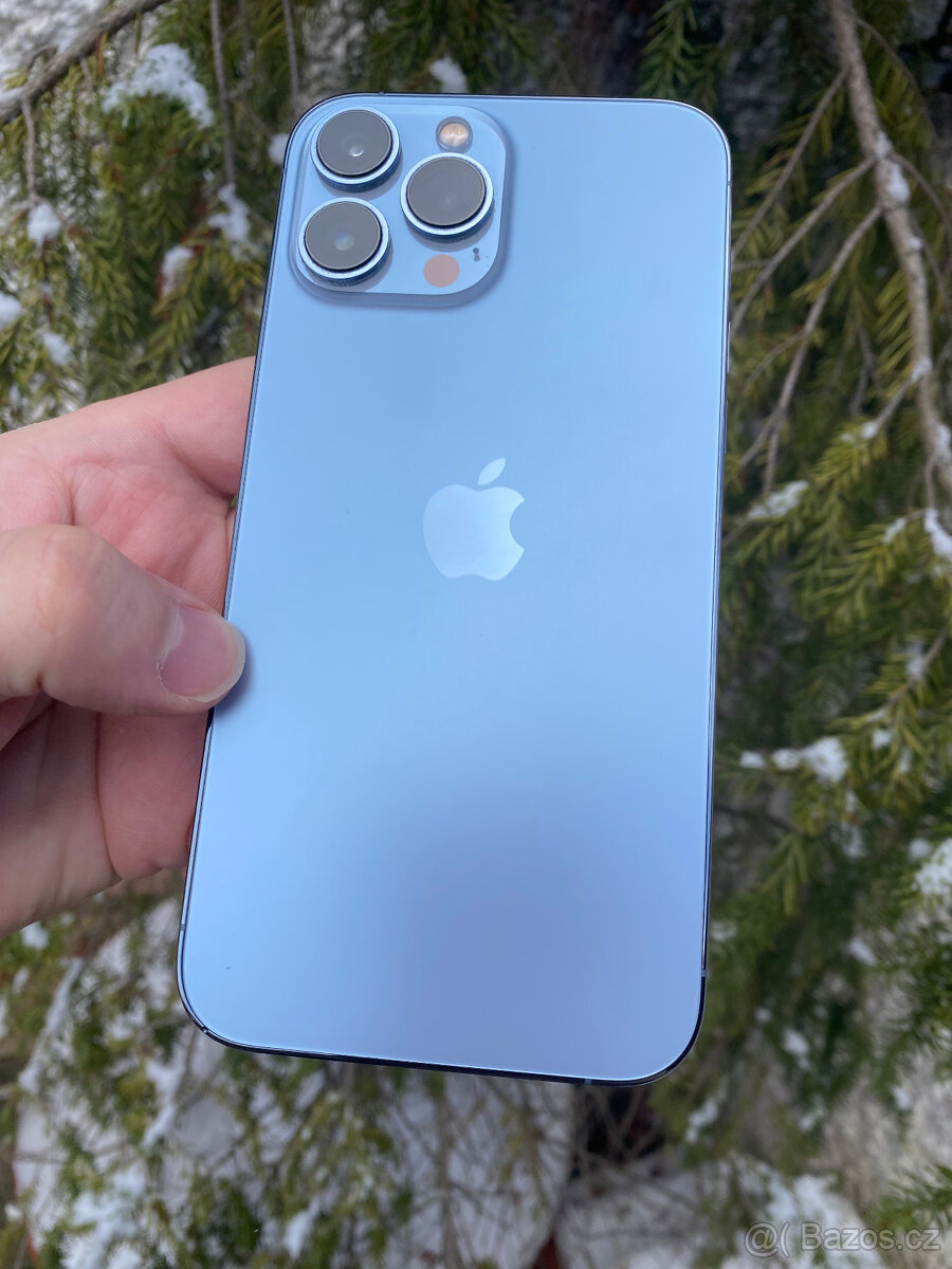 iPhone 13 PRO 128Gb...100% baterie...v rohu nepatrně prasklý - 3