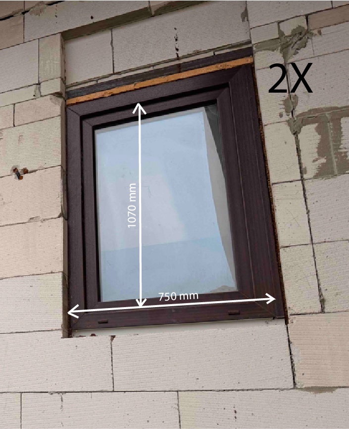 Zánovní okna a dveře + venkovní rolety - 3