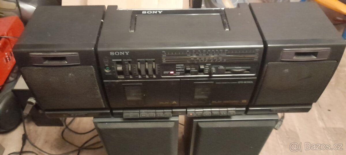 Sony Boombox kazetový - 3