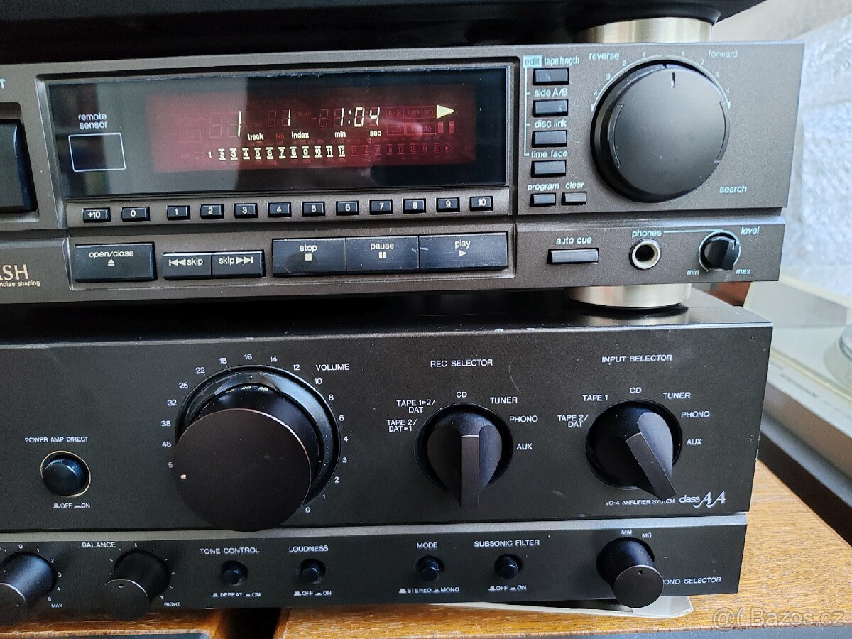 Technics sestava SU-VX600, SL-P477A, RS-B655 - 3