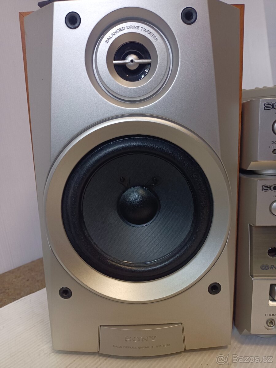 SONY věž TX-313 + MD313 dva díly, Minidisc,CDrádio,tape deck - 3