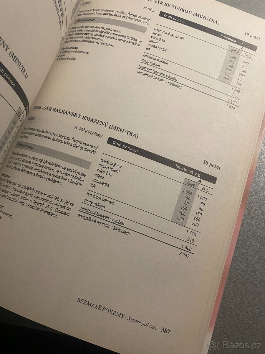 Kuchařka - Receptury teplých pokrmů - 3