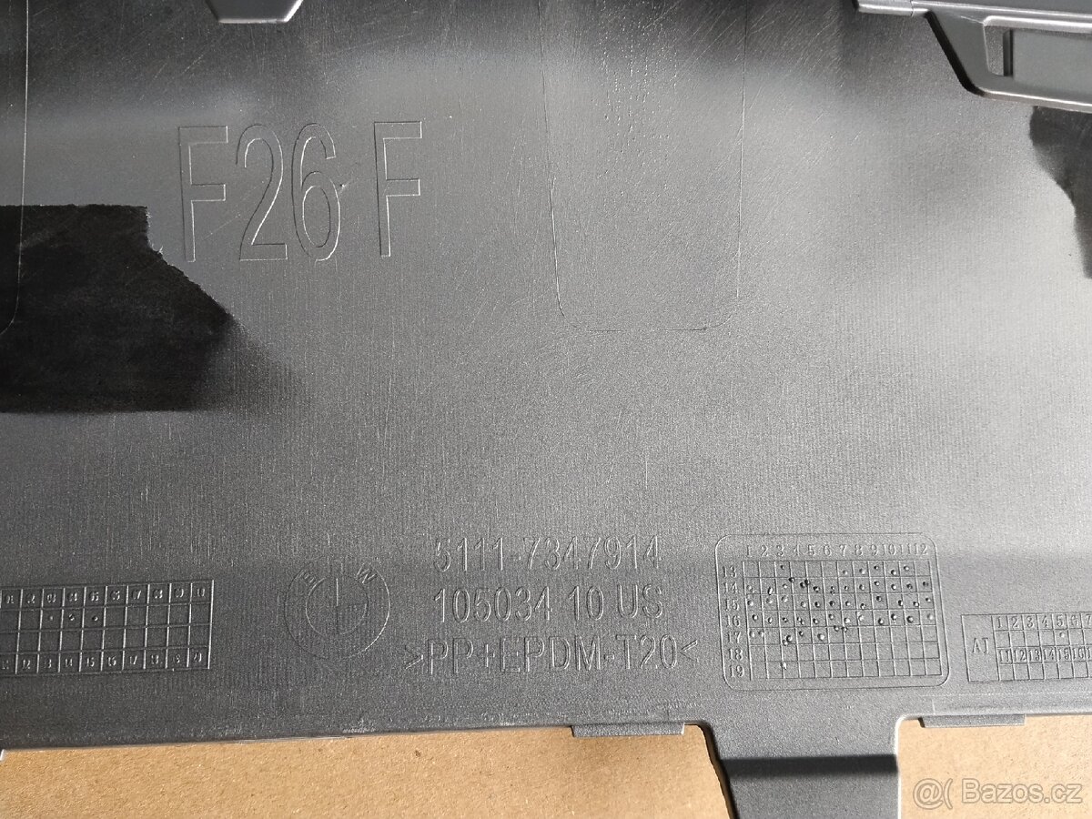 BMW X4 F26 přední spoiler - 3