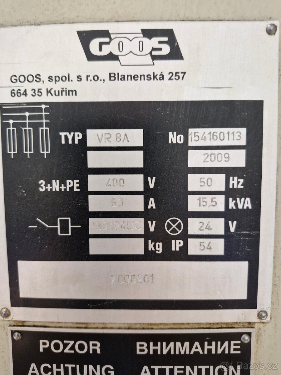 vrtačka radiální VR 8 A - 3
