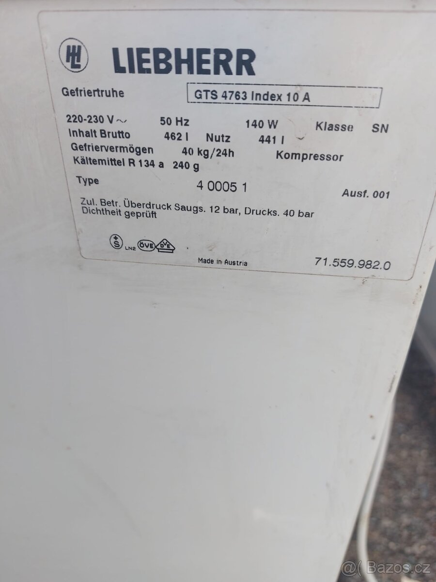 Mrazák Liebherr - 3