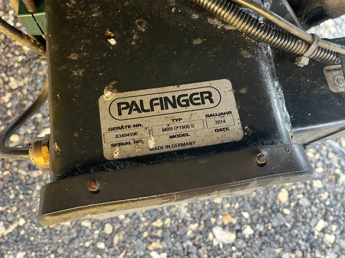 Hydraulické čelo nákladní MBB Palfinger - 3